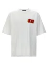 Dsquared2 Graphic Logo Crew Neck T-shirt In White