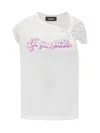 Dsquared2 White Logo Round Neck T-shirt