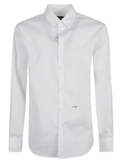 Dsquared2 White Long Sleeve Shirt