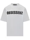 Dsquared2 White Obsessed2 T-shirt By  In White