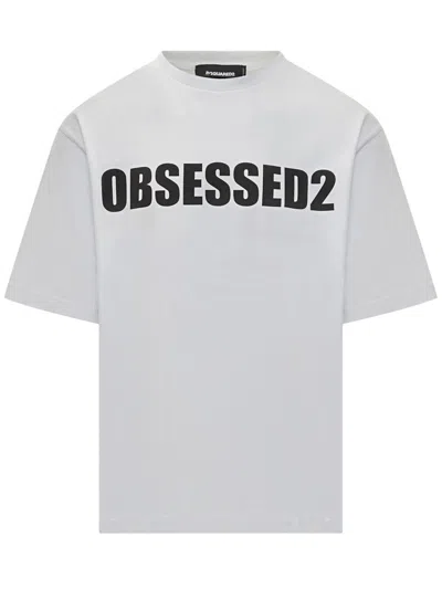 Dsquared2 White Obsessed2 T-shirt By