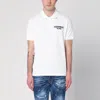 Dsquared2 White Polo In Cotton With Logo In White