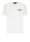 DSQUARED2 WHITE REGULAR FIT TEE T-SHIRT
