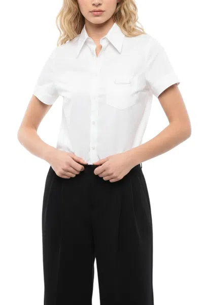 Dsquared2 White Regular Solid Shirt