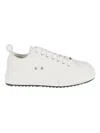 Dsquared2 Man Sneakers White Size 6.5 Textile Fibers In White
