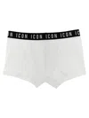 Dsquared2 Icon Briefs In Stretch Cotton In White