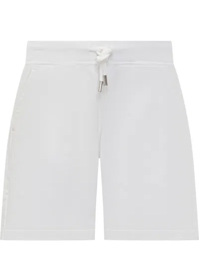 Dsquared2 White Solid Shorts