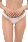 Dsquared2 White Solid Swimwear In White