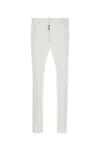 Dsquared2 Dsquared Men White Stretch Denim Cool Guy Jeans In White