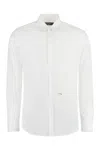 Dsquared2 White Stretch Poplin Shirt