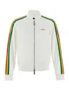 Dsquared2 White Stripes Bomber Jacket