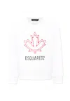 Dsquared2 Logo-print Sweatshirt In White
