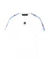 Dsquared2 White T-shirt For Boy With Logo In White