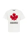Dsquared2 White T-shirt For Kids With Logo In White
