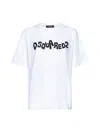 Dsquared2 Logo-print Cotton T-shirt In White