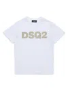 Dsquared2 Logo-appliqué T-shirt In White