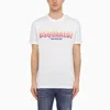 Dsquared2 White Cotton T-shirt