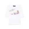 Dsquared2 Logo Cotton T Shirt In White