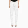 DSQUARED2 DSQUARED2 WHITE TROUSERS WITH COTTON WEAR WOMEN