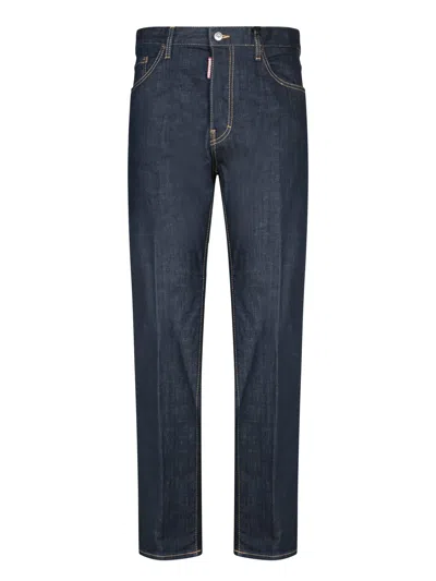 DSQUARED2 WIDE 642 BLUE JEANS