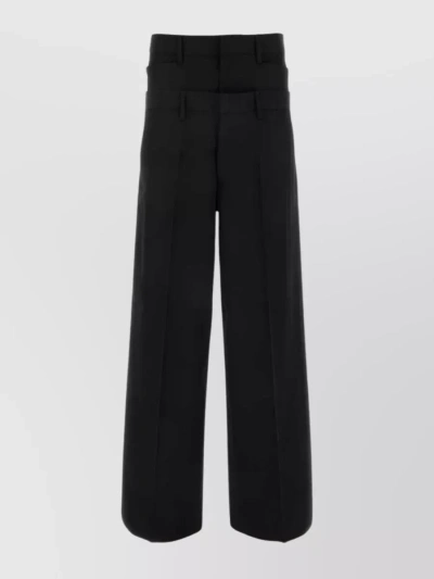 DSQUARED2 WIDE CUT HIGH WAIST TROUSERS