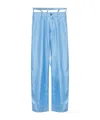 Dsquared2 Wide Leg Casual Pants In Blue
