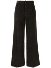 Dsquared2 Wide-leg Corduroy Trousers In Multicolor
