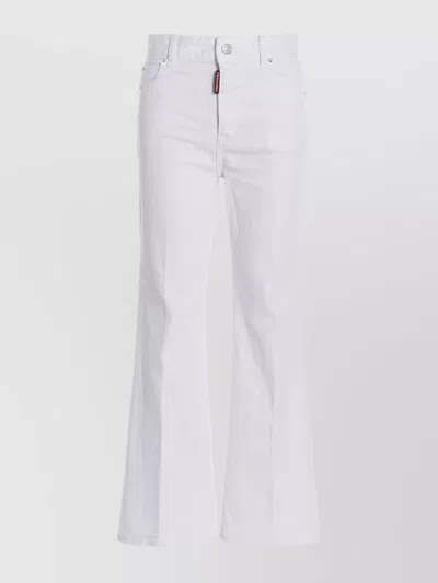 DSQUARED2 'WIDE LEG CROPPED' JEANS