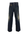 Dsquared2 Relaxed Fit Workwear Trousers In Blue