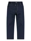 Dsquared2 Indigo Wide-leg Denim Jeans In Blue