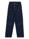 Dsquared2 Wide-leg Jeans In Blue