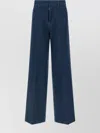 Dsquared2 Wide Leg Jeans Belt Loops In Blue