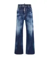 Dsquared2 Wide-leg Jeans In Blue