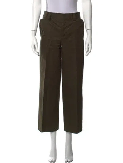 Pre-owned Dsquared2 Wide Leg Pants In Green