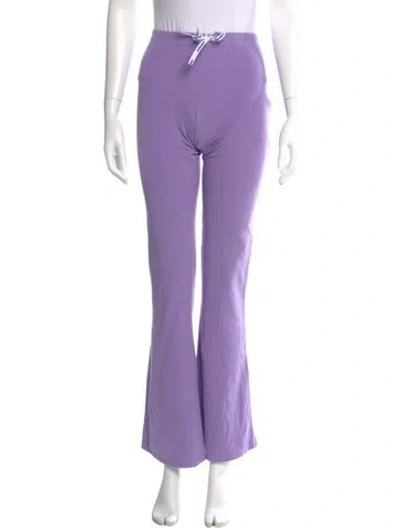 Pre-owned Dsquared2 Wide Leg Pants In Purple