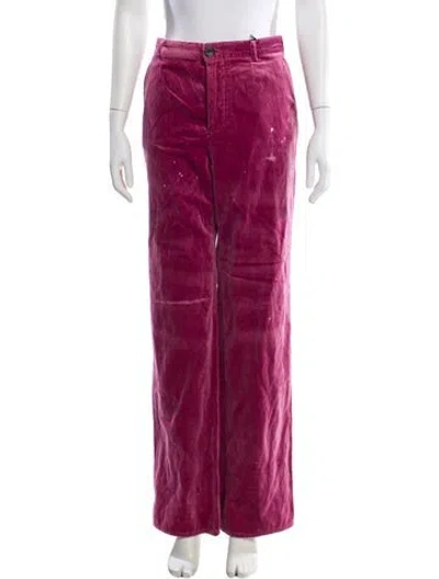 Pre-owned Dsquared2 Wide Leg Pants W/ Tags In Pink