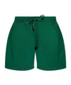 Dsquared2 Printed Track Shorts In Green