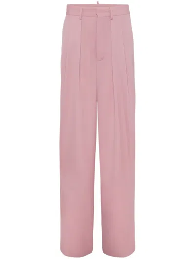 Dsquared2 Hose Mit Weitem Bein In Rosa