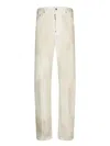 Dsquared2 Loose 642 Ivory Jeans In Neutral