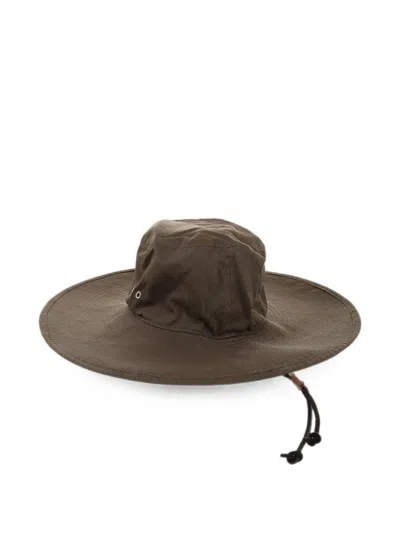 Dsquared2 Wide-brim Drawstring Floppy Hat In 그린