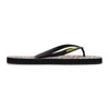 Dsquared2 Wild2 Flip Flops Black In Multi