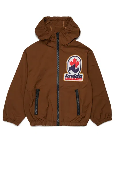 DSQUARED2 WINDBREAKER JACKET INVICTA X DSQUARED2