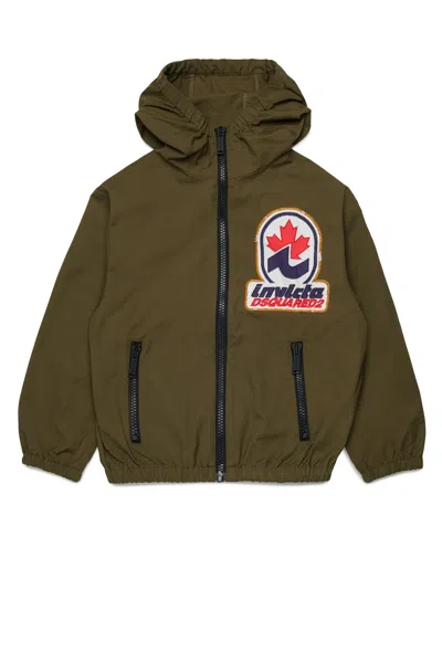 DSQUARED2 GIACCA WINDBREAKER INVICTA X DSQUARED2