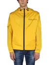 Dsquared2 Slightly Loose-fit Windbreaker With Drawstring Hood