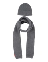 Dsquared2 Woman Accessories Set Grey Size Onesize Wool In Gray