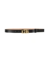 Dsquared2 Woman Belt Black Size 38 Leather In Black