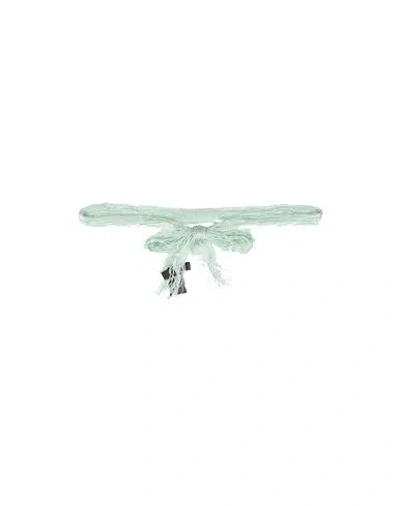 Dsquared2 Woman Belt Light Green Size Onesize Viscose