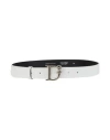 Dsquared2 White Leather Belt