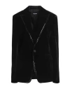 Dsquared2 Woman Blazer Black Size 8 Viscose, Polyester In Black