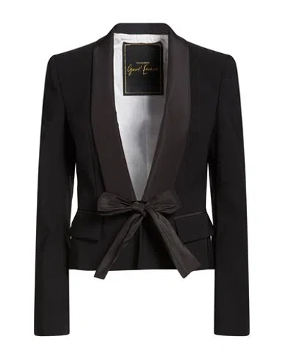 Dsquared2 Woman Blazer Black Size 4 Polyester, Elastane
